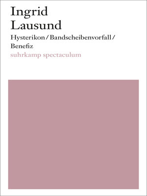 cover image of Hysterikon/Bandscheibenvorfall/Benefiz